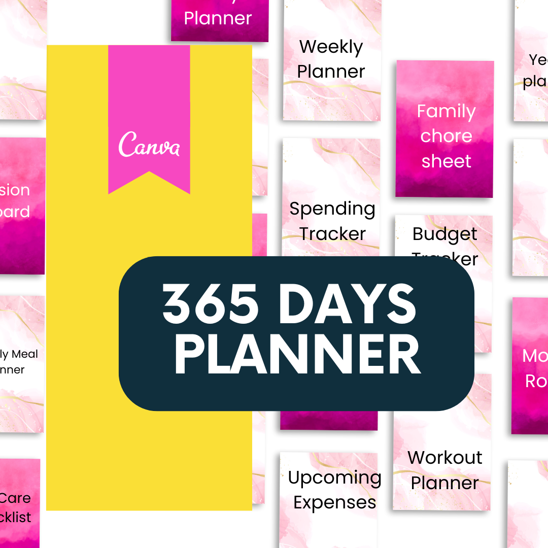 365 Planner - organize your life and business!