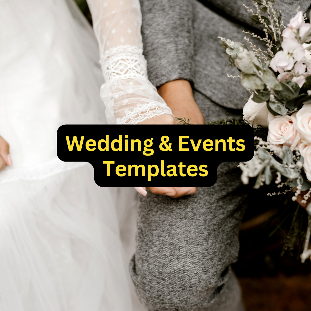 Wedding & Events Templates