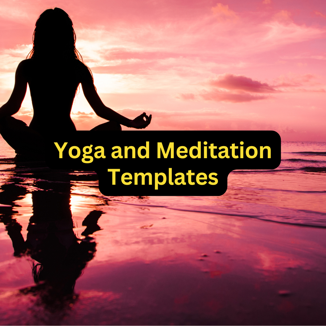 Yoga and Meditation Templates