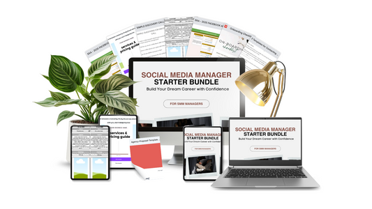 Social Media Manager Starter Bundle - Start It Right